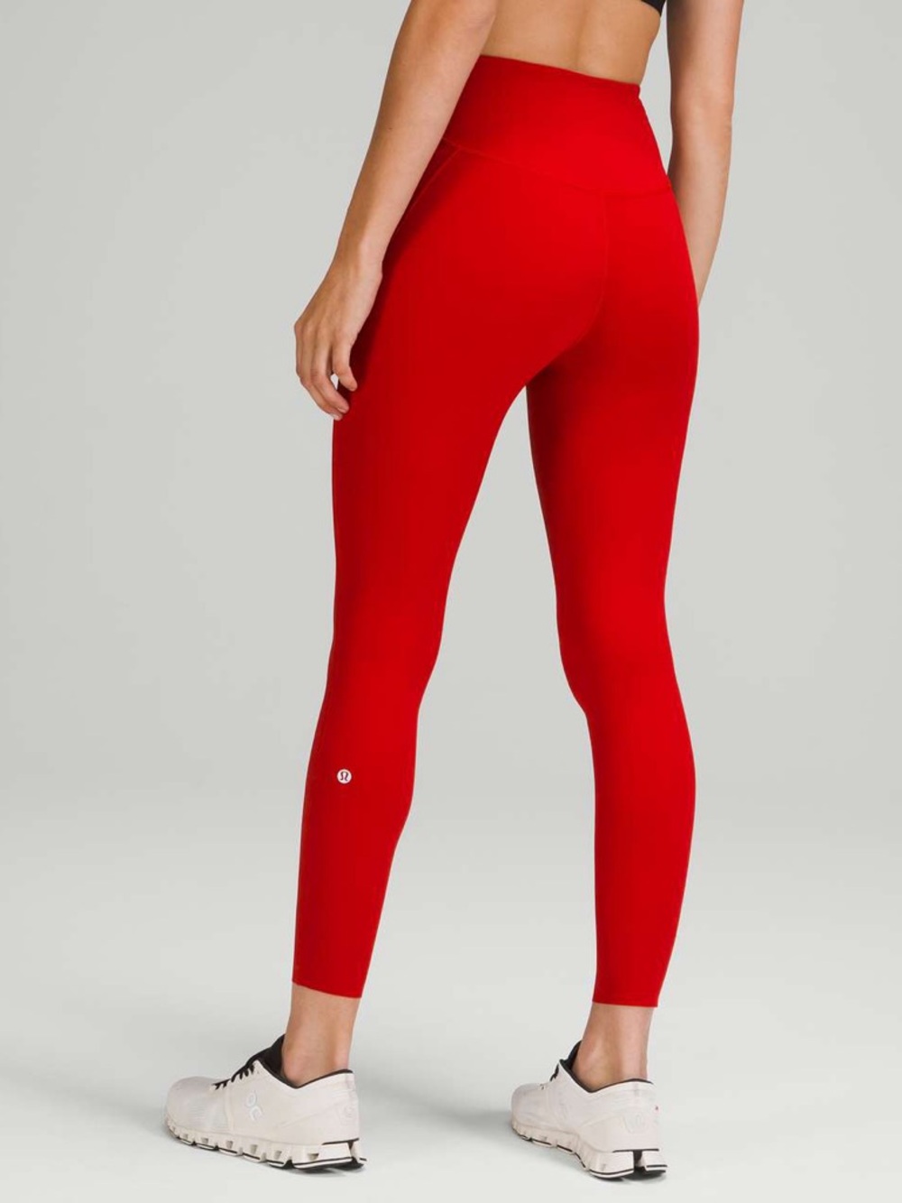 lululemon athletica Red High-Rise Performance Leggings
